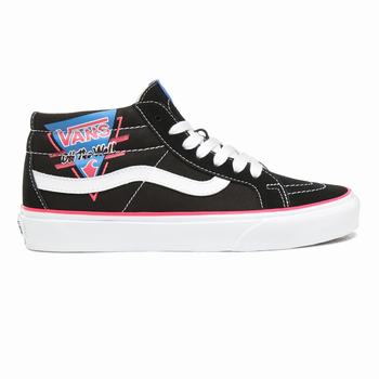 Damske Kotnikove Tenisky Vans California Native Sk8-Mid Reissue Čierne VA23GRYZV